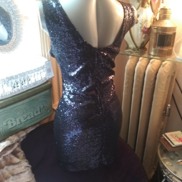 Sequin Cocktail Dress - Picture 5 of 8